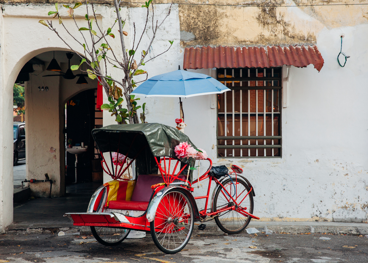 Trishaw in Penang