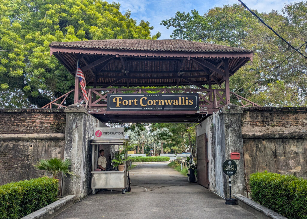 Fort Cornwallis, Penang