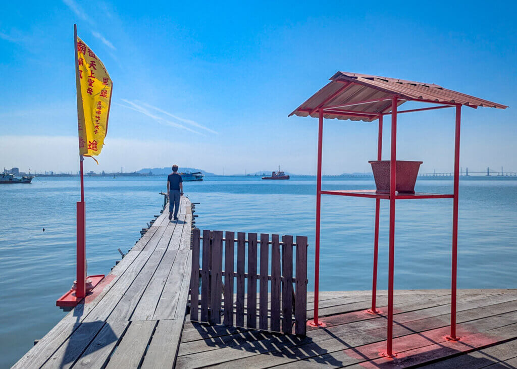 George Town walking tour - Tan Jetty