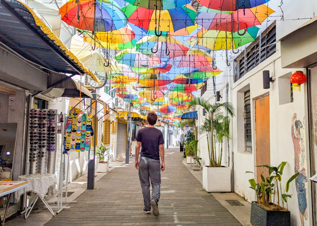 George Town walking tour - Umbrella Alley
