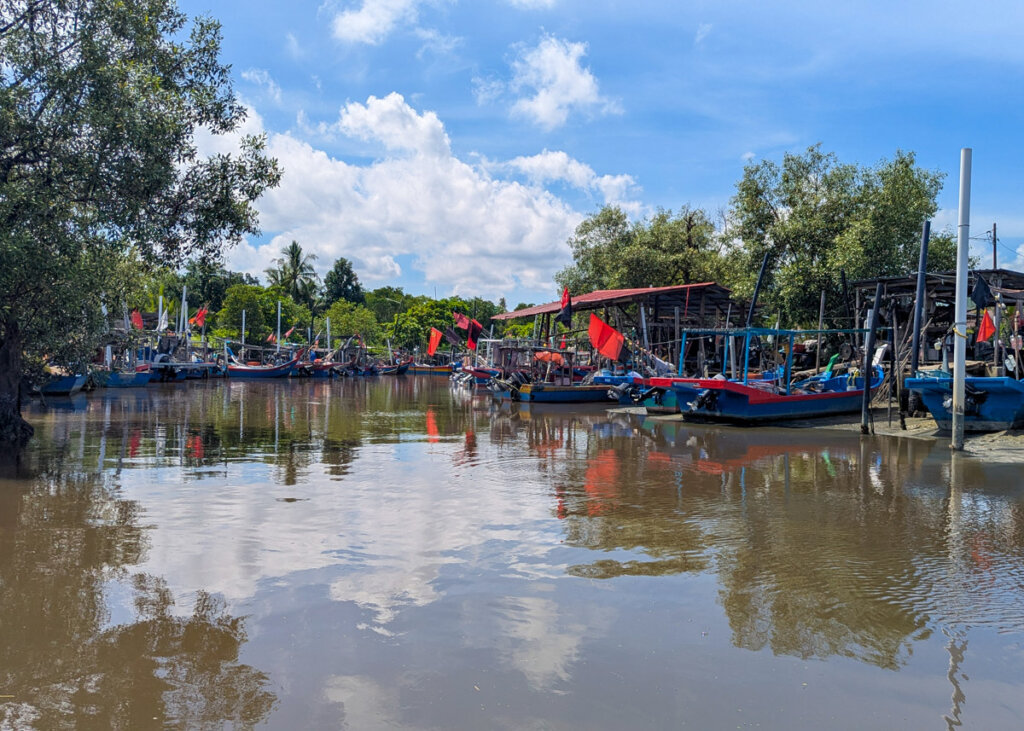 fishing village at Taman Nelayan
