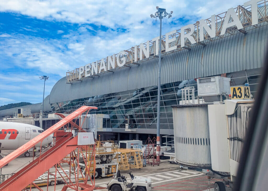 arriving to Penang International Airport