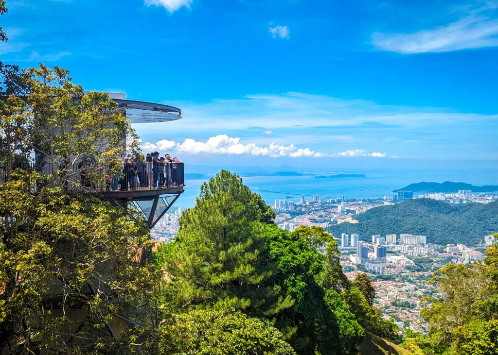 view from Penang Hill