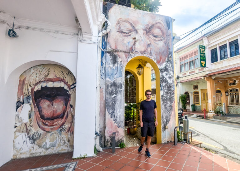 Mouth - Penang street art